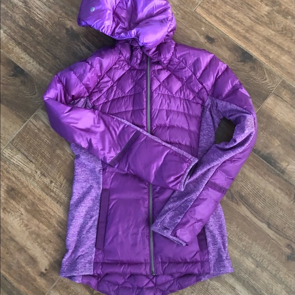 Lululemon down for a run jacket tender violet 6 - Picture 3 of 4